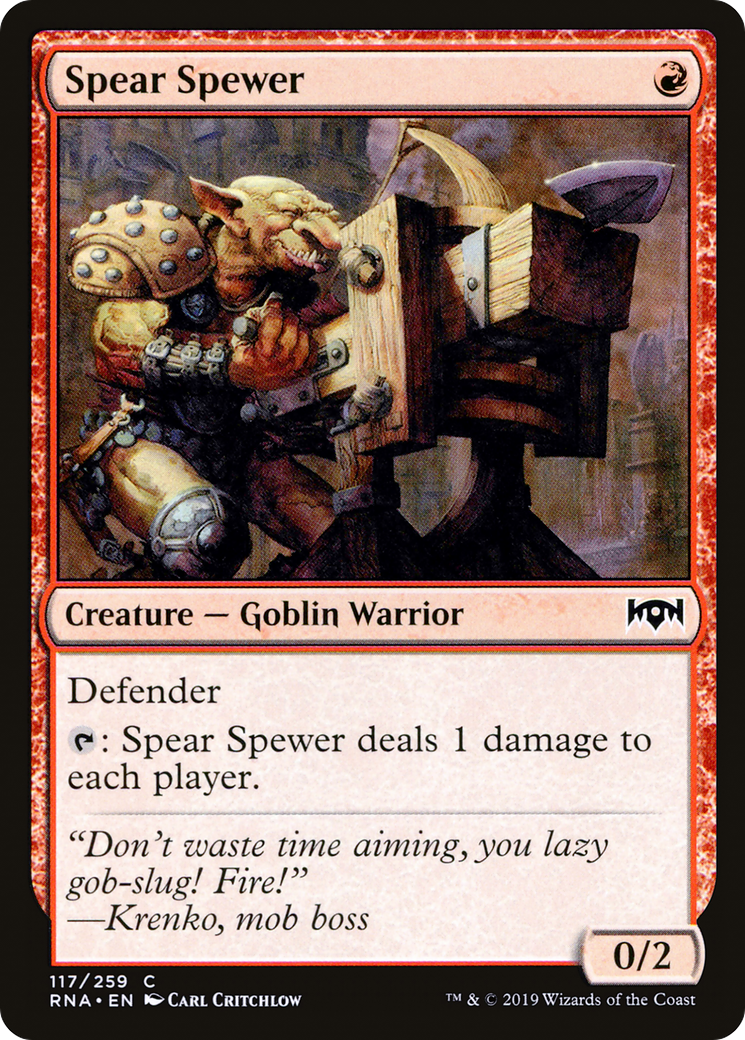 Spear Spewer - Magic the Gathering card